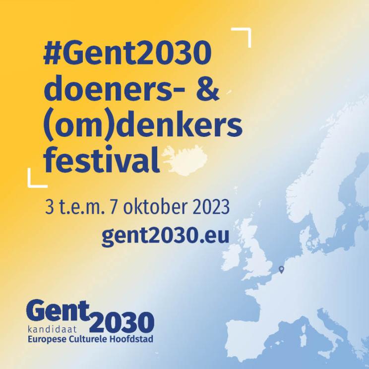 #Gent2030 festival toolkit sociale media