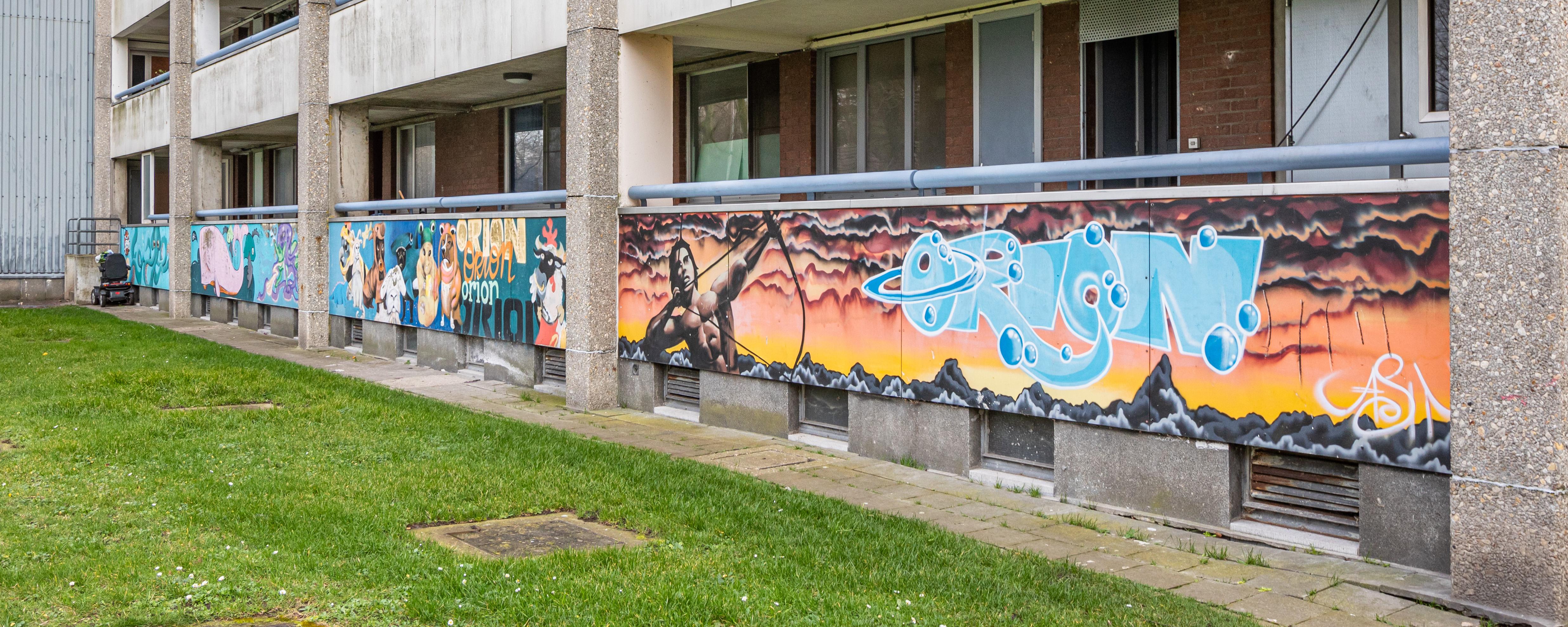 Graffiti jam Nieuw Gent ©Bernadette Van de Velde