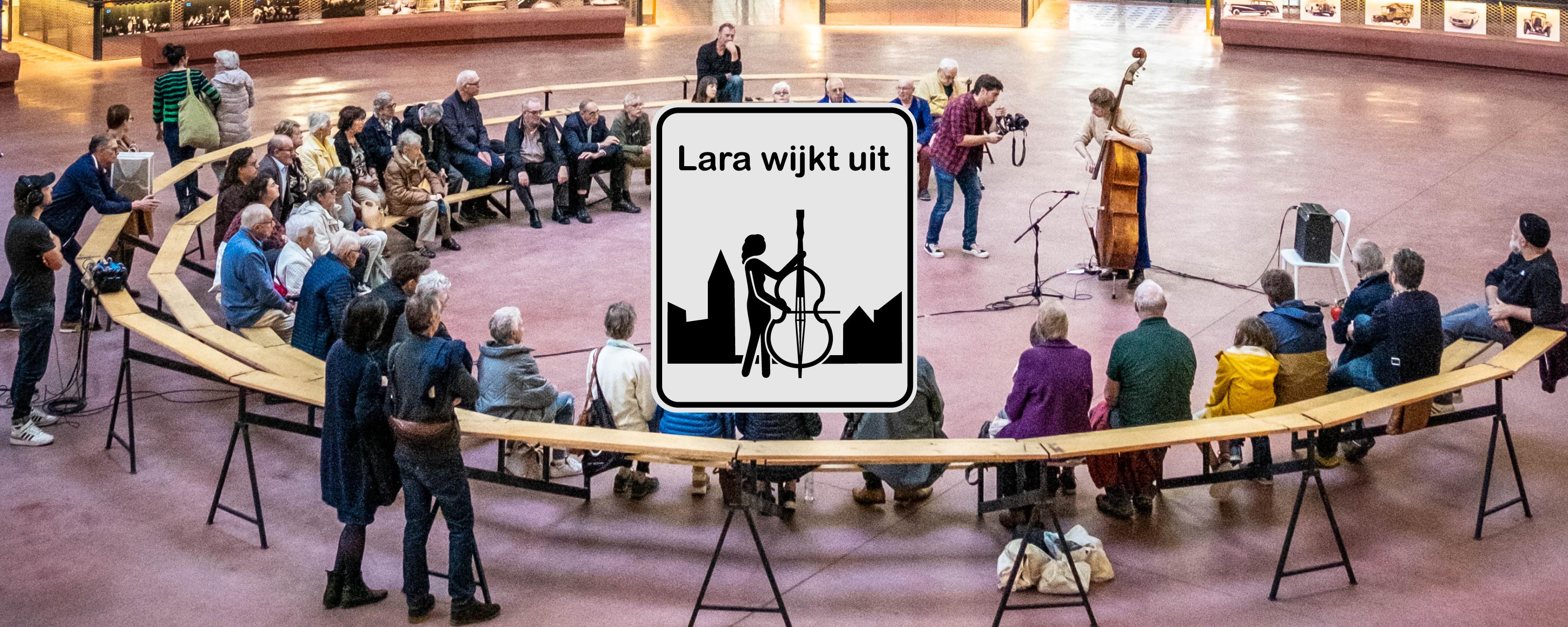 Lara Wijkt Uit - Stadcomponist Lara Rosseel op 'Tribunetoer' langs Gentse Wijken