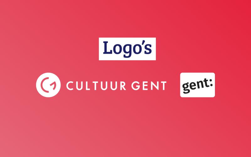 Logo's Cultuur Gent & Stad Gent