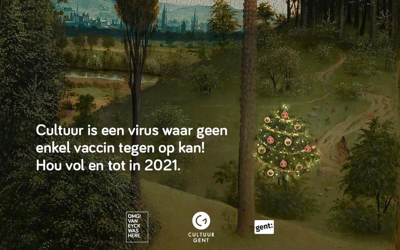 Beste wensen voor 2021 van Cultuur Gent